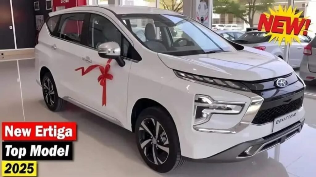 Maruti Suzuki Ertiga 2026 – 32kmpl Mileage, Captain Seat Layout, Roof-Mounted AC Vents & Family-Focused 7-Seater Comfort at ₹4.69 Lakh!