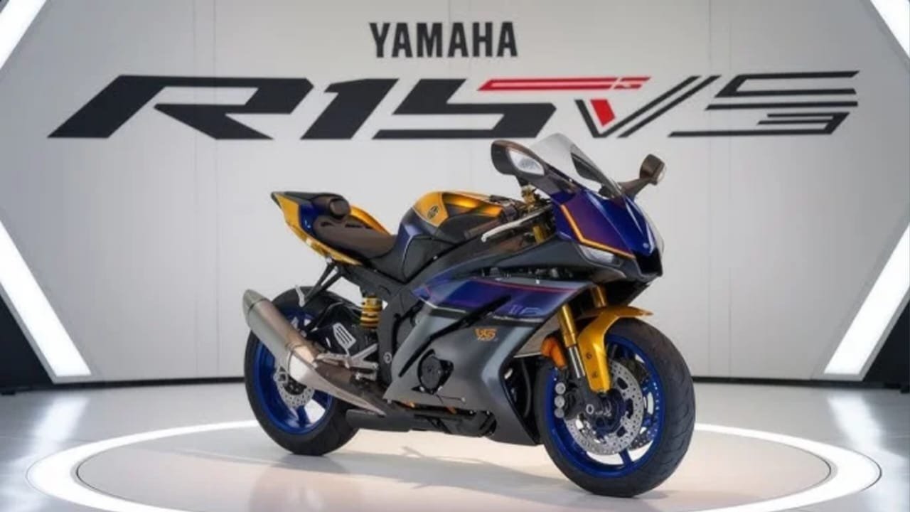 Yamaha R15 V5 Bike Price 2026 – 155cc Liquid-Cooled Engine, 6-Speed Gearbox & Aggressive Racing Design at Just ₹4,500 EMI!