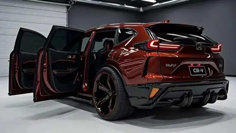 Honda CR-V 2026 Launched – 34KMPL Mileage, 1.2L Petrol Engine, Spacious Cabin & Smart Connectivity Features at Budget-Friendly Price!